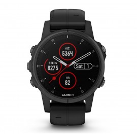 Garmin – Smartwatch Fénix 5S Plus Zafiro – Negro 010-01987-02-TecnologiadelHogar-Smartwatches Deportivos