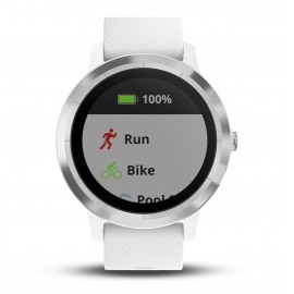 Garmin – Vivoactive 3 – Blanco / Acero 010-01769-20-TecnologiadelHogar-Smartwatches Deportivos