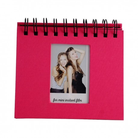 Fujifilm - Album INSTAX tipo Calendario – Rosa 309010212-TecnologiadelHogar-Para cámaras Instantáneas