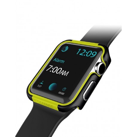 Xdoria - Action Band para Apple Watch 42 mm - Negro/Amarillo X-459204-TecnologiadelHogar-Para Apple Watch