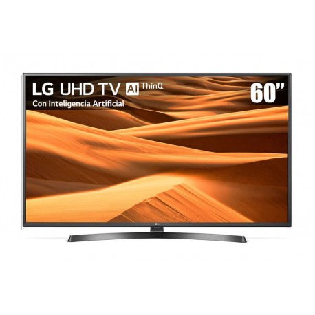 ¡Nuevo! LG - Pantalla 60" - UHD TV AI ThinQ 4K - Smart TV - 60UM7200PUA - Negro 60UM7200PUA-TecnologiadelHogar-