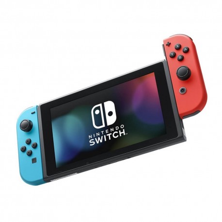 Nintendo Switch - Consola 32 GB Joy Con - Neon Blue/Red 45496590277-TecnologiadelHogar-