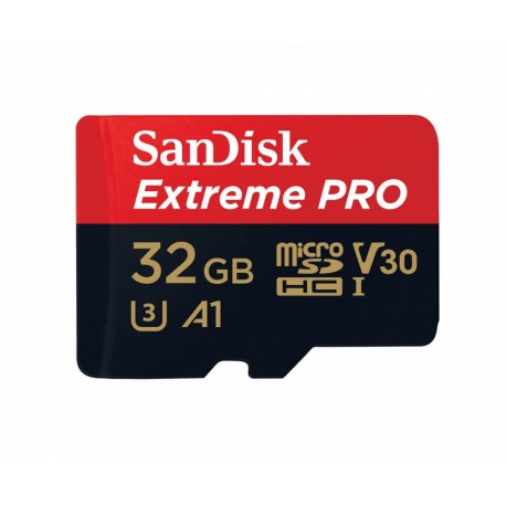 Sandisk – Tarjeta MSD Extreme Pro – Con adaptador – 32GB SDSQXCG-032GGN6MA-TecnologiadelHogar-