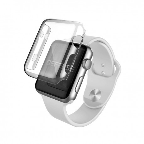 Xdoria - Bumper Defense 360 para Apple Watch 38 mm - Transparente X-461924-TecnologiadelHogar-Para Apple Watch