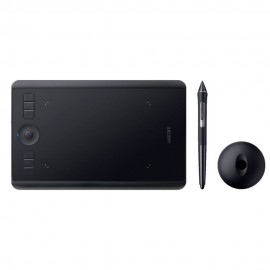 Wacom - Tableta gráfica Intuos Pro chica - Negro PTH460-TecnologiadelHogar-