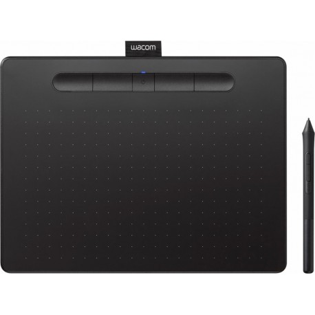 Wacom - Tableta Intuos Comfort Plus (mediana) - Negro CTL6100WLK0-TecnologiadelHogar-