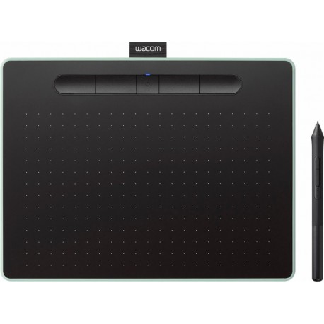 Wacom - Tableta Intuos Comfort Plus (mediana) - Negro/Verde CTL6100WLE0-TecnologiadelHogar-