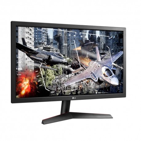 LG - Monitor de gaming UltraGear FHD FreeSync de 24" - Negro 24GL600F-B.AWM-TecnologiadelHogar-