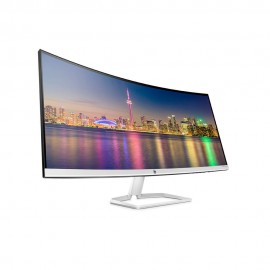 HP - Monitor curvo 34f de 34" - Plata/Negro 6JM50AAABA-TecnologiadelHogar-