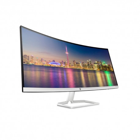 HP - Monitor curvo 34f de 34" - Plata/Negro 6JM50AAABA-TecnologiadelHogar-