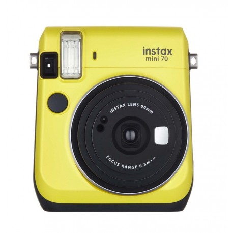 FujiFilm - Cámara Instax Mini 70 - Amarilla NSTAX MINI 70 YELLOW-TecnologiadelHogar-Cámaras Instantáneas