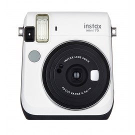 FujiFilm - Cámara Instax Mini 70 - Blanca NSTAX MINI 70 WHITE-TecnologiadelHogar-Cámaras Instantáneas