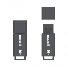 Maxell - Memoria USB 2.0 PENDRIVE - 16GB - Negro 346230-TecnologiadelHogar-USB