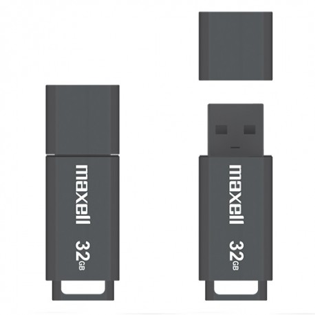 Maxell - Memoria USB 2.0 PENDRIVE - 32GB - Negro 347540-TecnologiadelHogar-USB