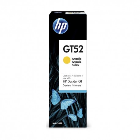 HP - Botella de tinta HP GT52 - Amarillo M0H56AL-TecnologiadelHogar-Botellas de tinta