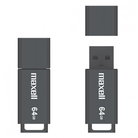 Maxell - Memoria USB 2.0 PENDRIVE - 64GB - Negro 346325-TecnologiadelHogar-USB