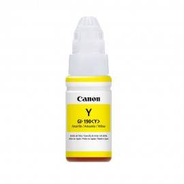 Canon - Botella de tinta GI-190 Y - Amarillo 0670C001AA-TecnologiadelHogar-Botellas de tinta