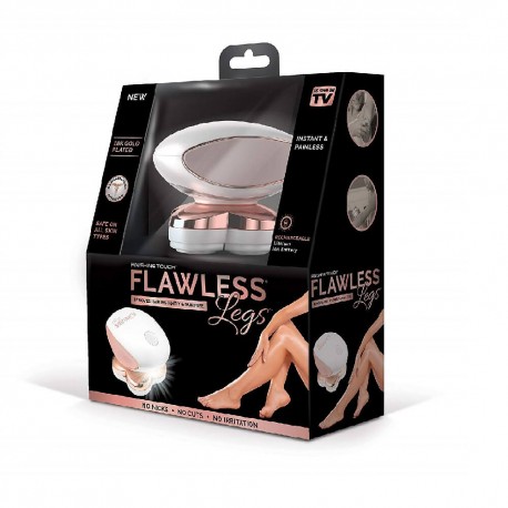 Flawless - Legs Removedora De Vello - Blanco / Rosa 1120101-TecnologiadelHogar-