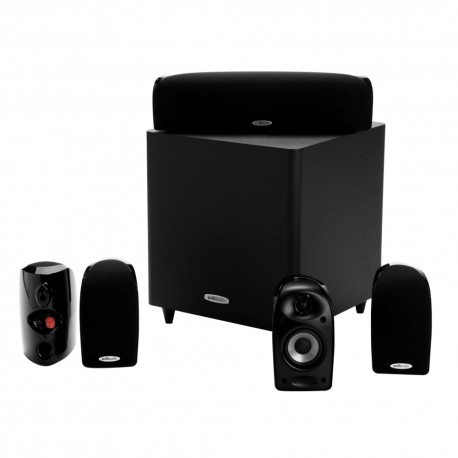 Polk Audio - Sistema de bocinas 5.1 canales TL1600 - Negro TL 1600-TecnologiadelHogar-