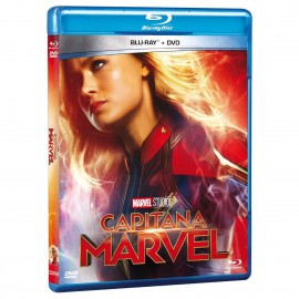 Marvel Studios - Capitana Marvel - Combo BR+DVD - Accion 7500000000000-TecnologiadelHogar-